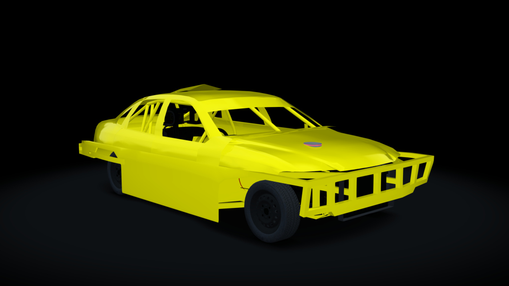 ACSO Saloon Stockcar Vectra, skin yellow