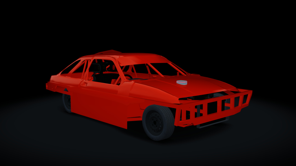 ACSO Saloon Stockcar XR4I, skin red