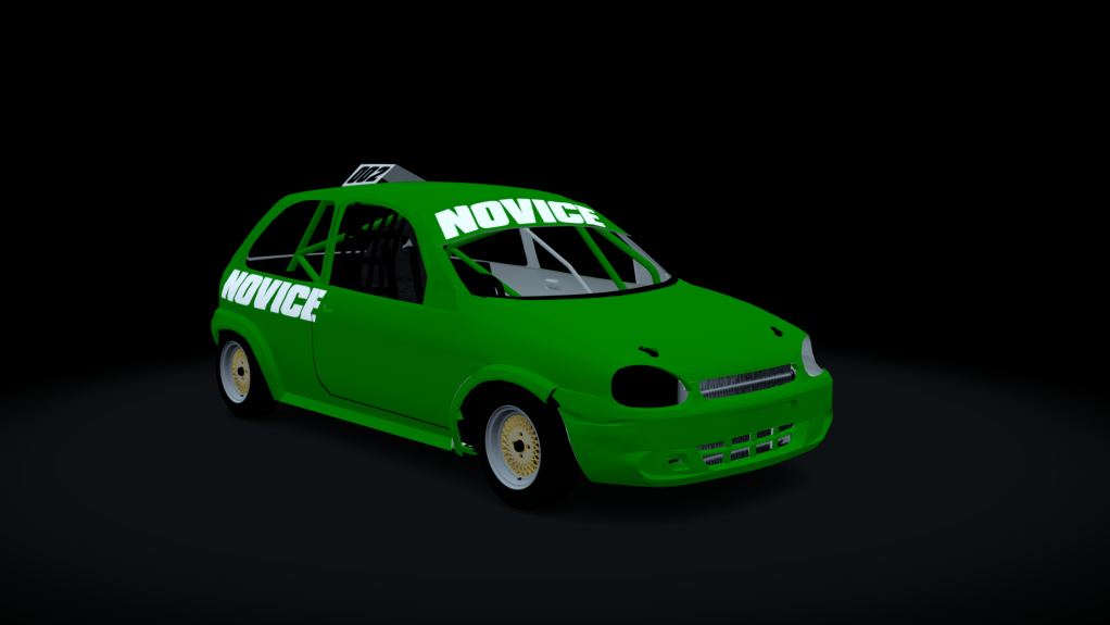 ACSO GT Hotrod Corsa B, skin NOVICE-002