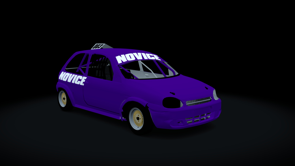 ACSO GT Hotrod Corsa B, skin NOVICE-003