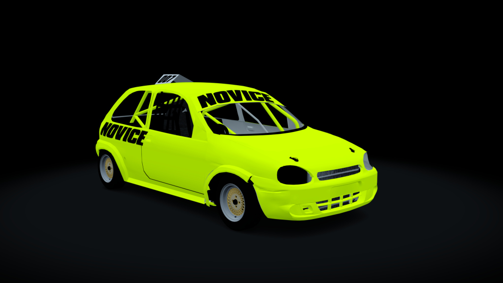 ACSO GT Hotrod Corsa B, skin NOVICE-007