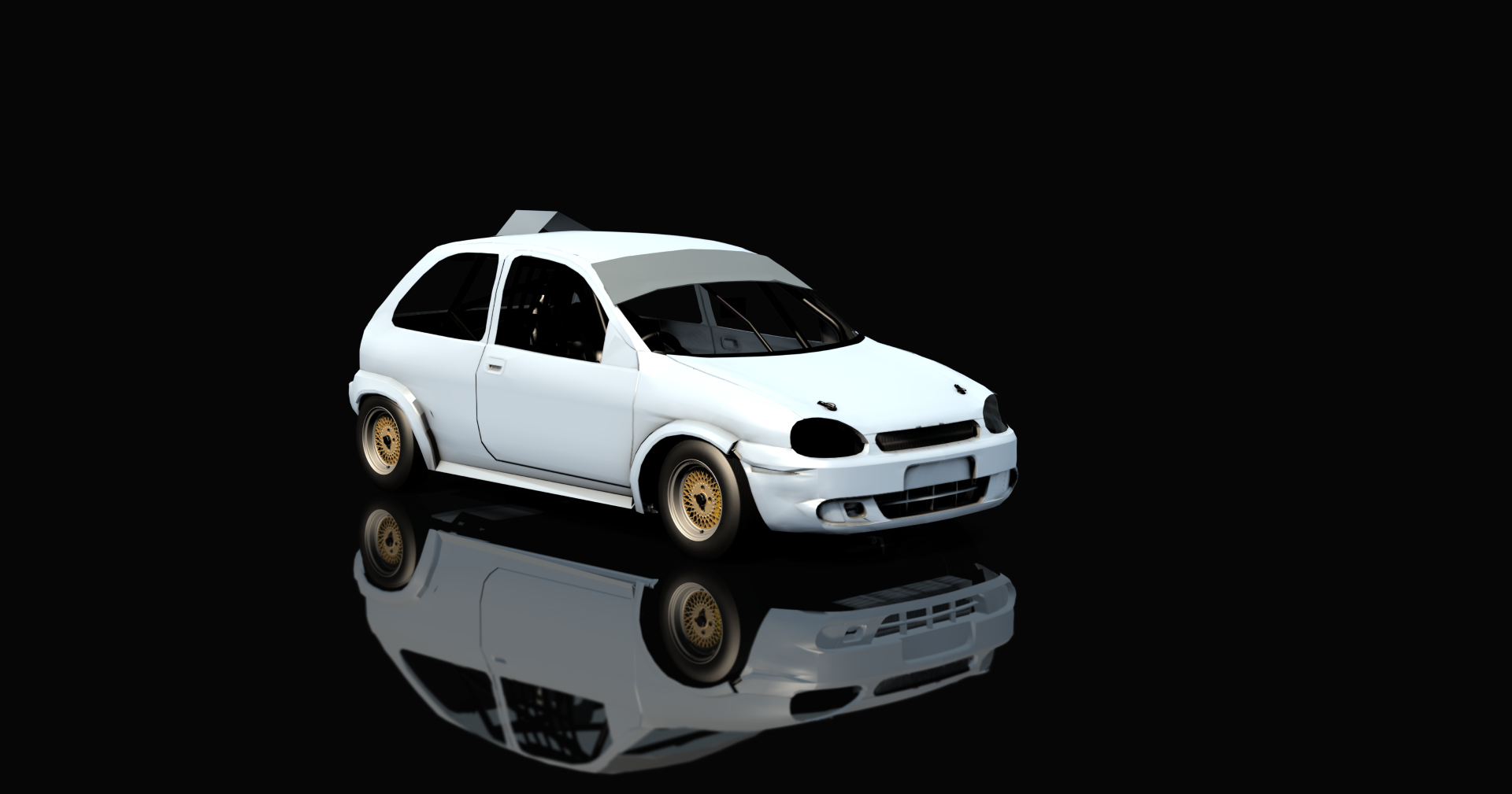 ACSO GT Hotrod Corsa B, skin white