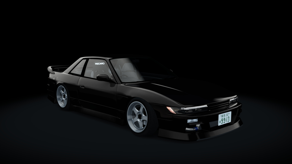 Nissan Silvia S13 WDT Street, skin super_black