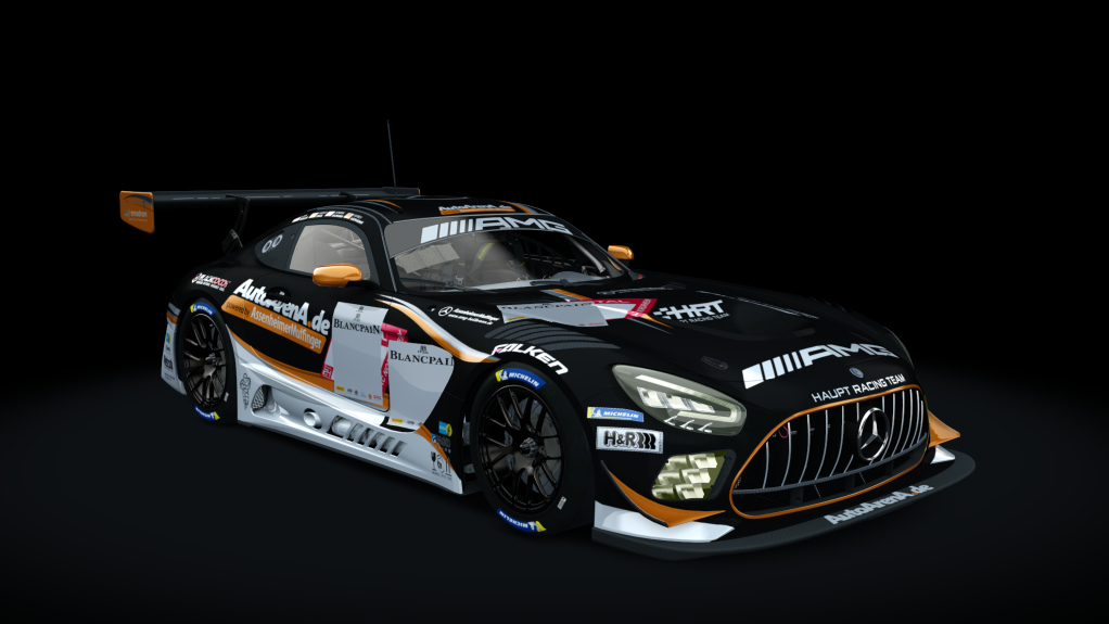 Mercedes-Benz AMG GT3 EVO 2020, skin Haupt_Racing_#6_NBR24h_2020