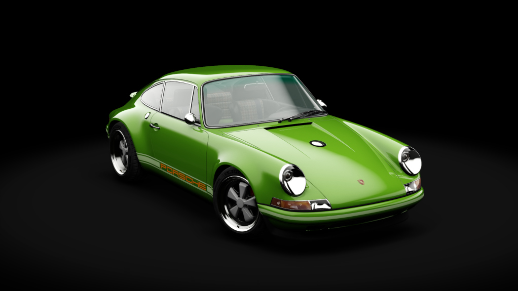 Porsche 911 4.0 by Singer, skin 055_green