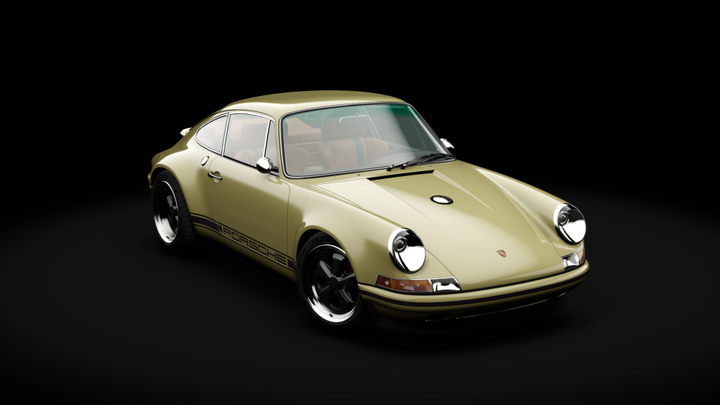 Porsche 911 4.0 by Singer, skin 060_green3