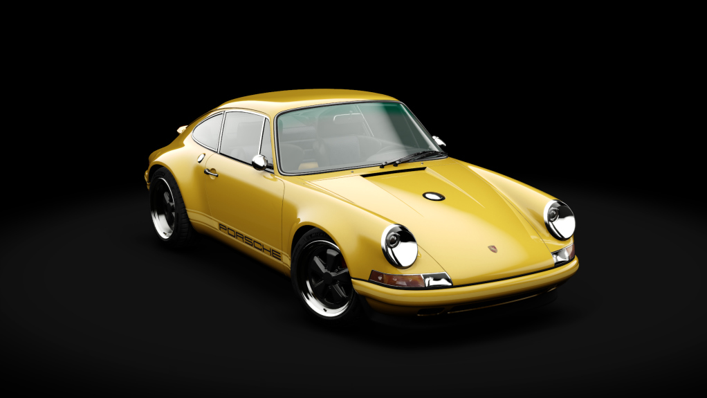 Porsche 911 4.0 by Singer, skin 062_yellow