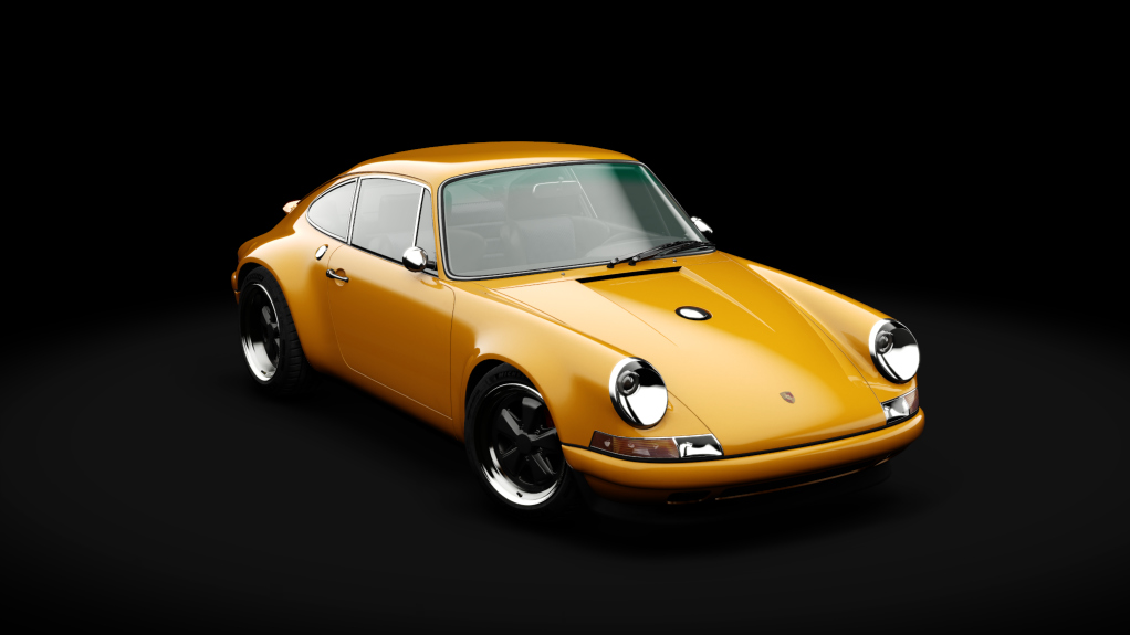 Porsche 911 4.0 by Singer, skin 064_orange
