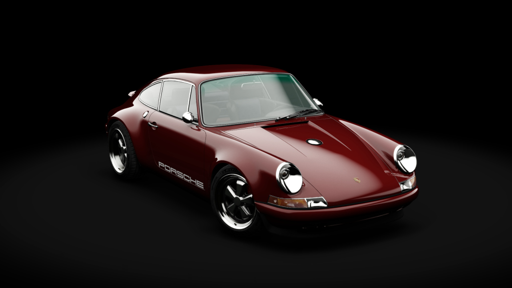 Porsche 911 4.0 by Singer, skin 081_bordeaux