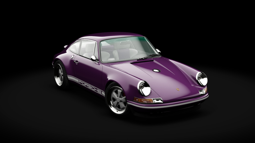 Porsche 911 4.0 by Singer, skin 089_violet