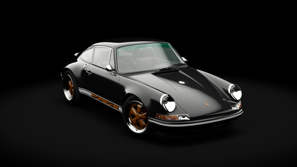 Porsche 911 4.0 by Singer, skin 099_black