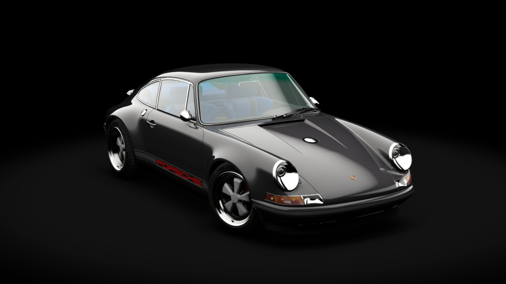 Porsche 911 4.0 by Singer, skin 101_dark_grey