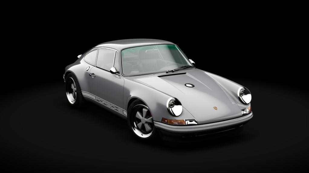 Porsche 911 4.0 by Singer, skin 103_light_grey2