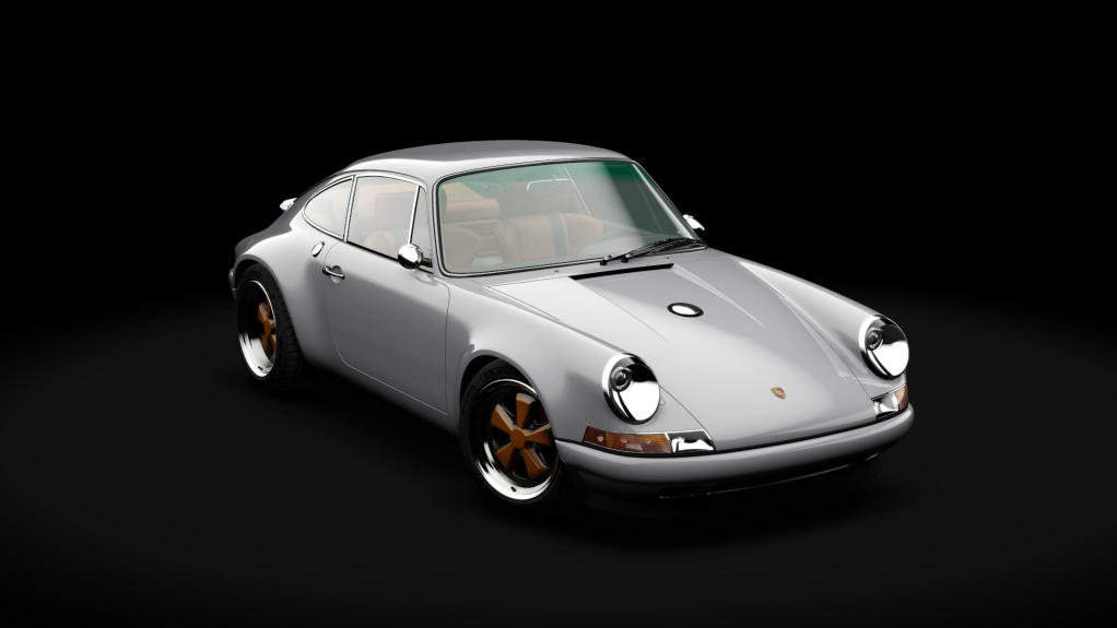 Porsche 911 4.0 by Singer, skin 105_light_grey