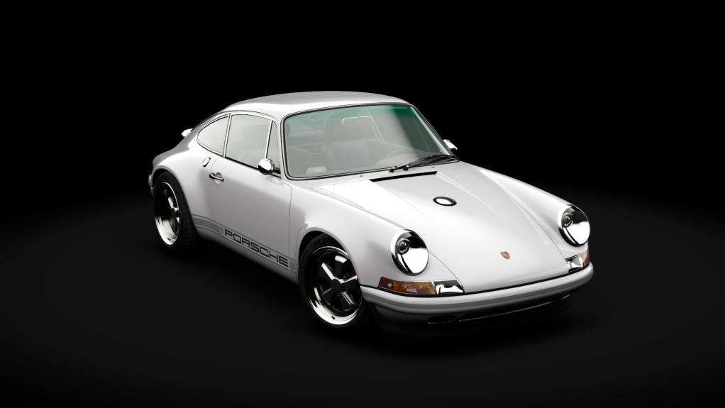 Porsche 911 4.0 by Singer, skin 111_white
