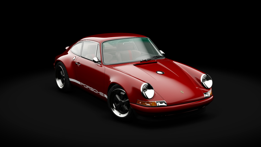 Porsche 911 3.8 by Singer, skin lemans