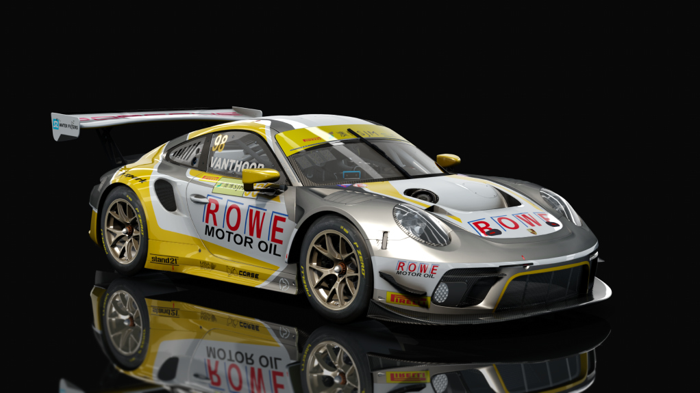 Porsche 911 GT3 R 2019 (991.2) Endurance, skin rowe_racing_98_macau_2019