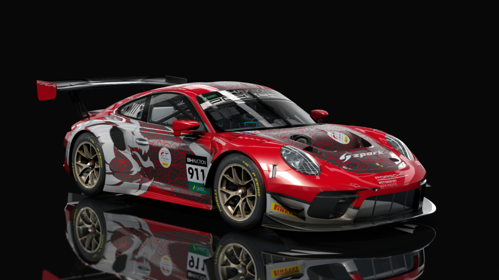 Porsche 911 GT3 R 2019 (991.2) Sprint, skin absolute_racing_suzuka10h_2019