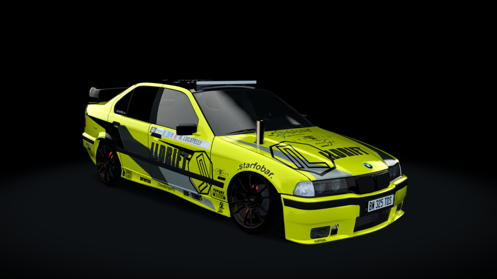 AlLDrift - BMW E36 325 TDS, skin Locatelli.T