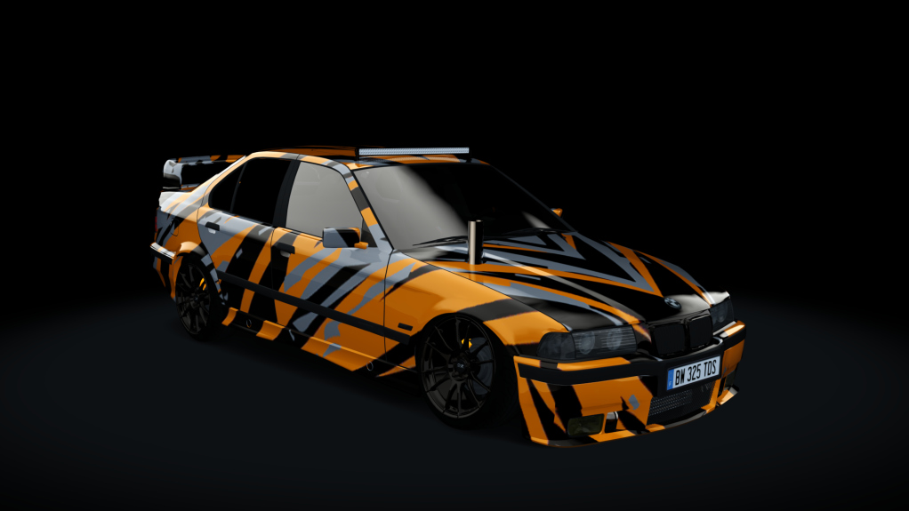 AlLDrift - BMW E36 325 TDS, skin Orange.W