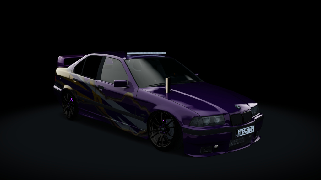 AlLDrift - BMW E36 325 TDS, skin Violet.W