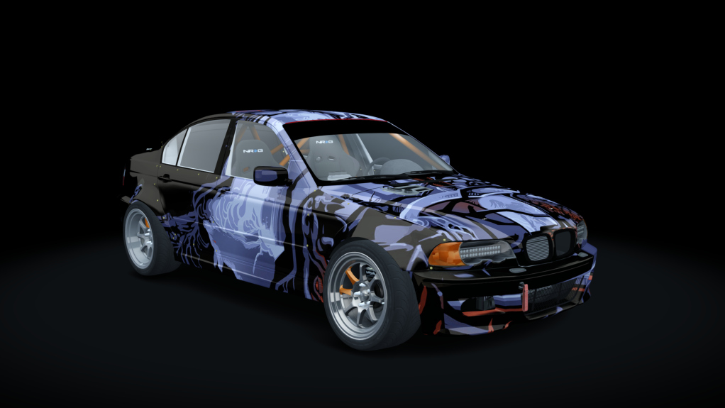 bmw_e46_330i, skin warlock 2