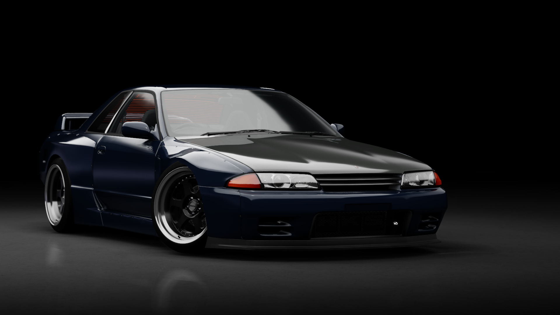 Nissan Skyline R32 Pandem RFTUNED event japan origin, skin Blue_Metallic