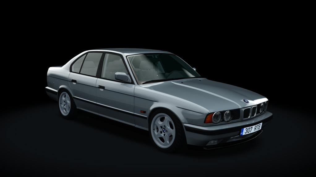 BMW E34 525TDS Drift, skin Arctic_Gray_b