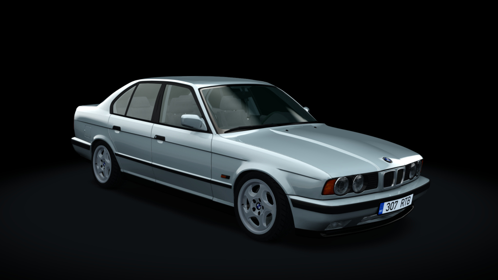 BMW E34 525TDS Drift, skin Aspen_Silver_b