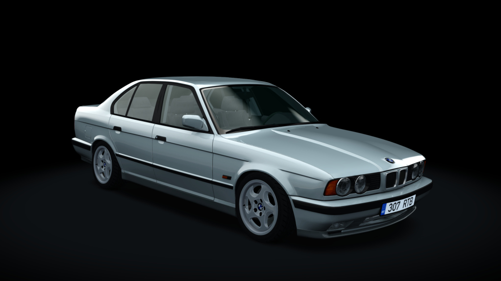 BMW E34 525TDS Drift, skin Aspen_Silver_c