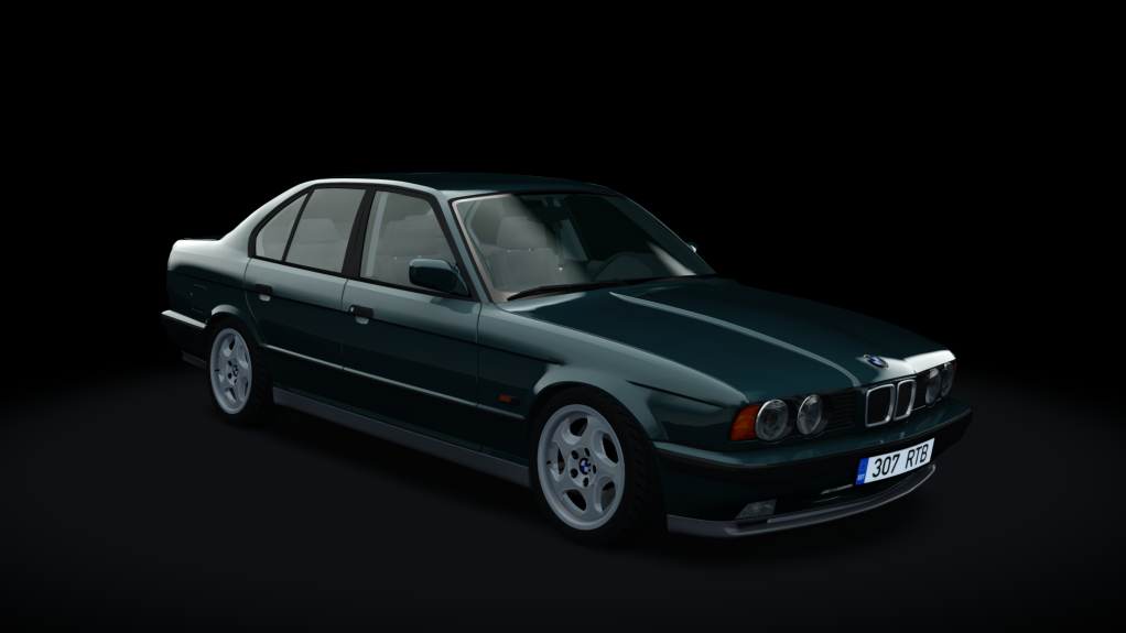 BMW E34 525TDS Drift, skin Boston_Green