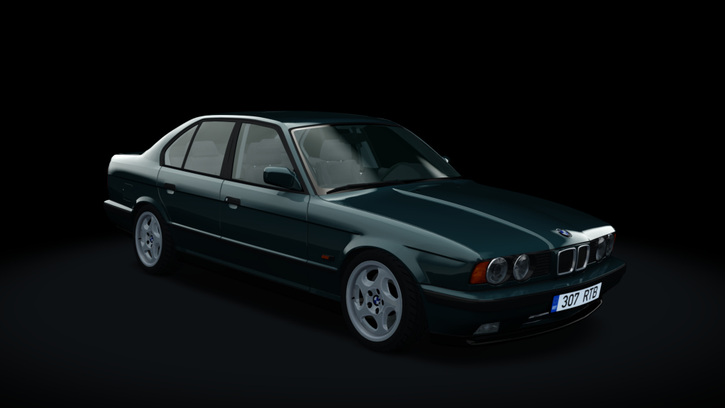 BMW E34 525TDS Drift, skin Boston_Green_b