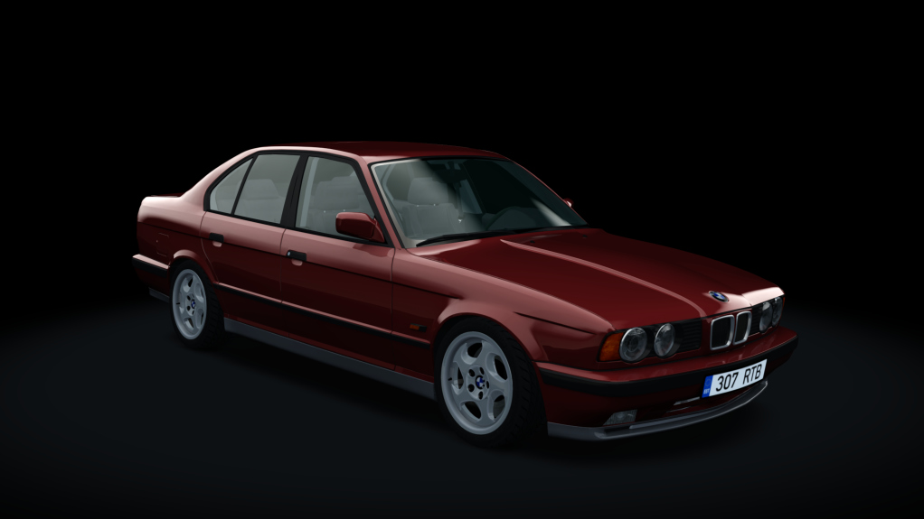 BMW E34 525TDS Drift, skin Calypso_Red