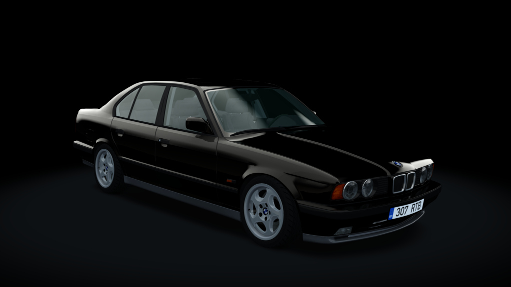 BMW E34 525TDS Drift, skin Cosmos_Black