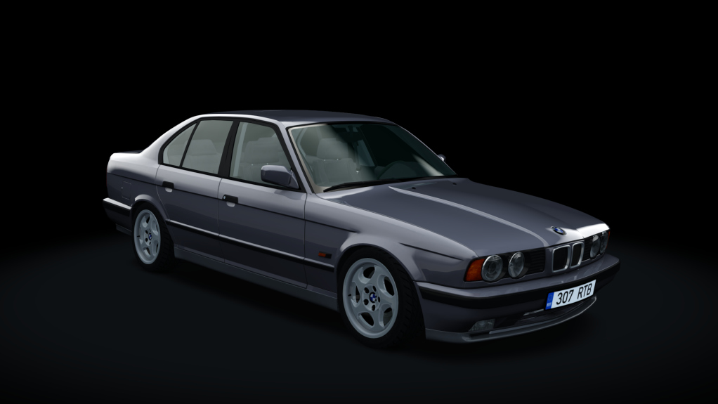 BMW E34 525TDS Drift, skin Dark_Grey