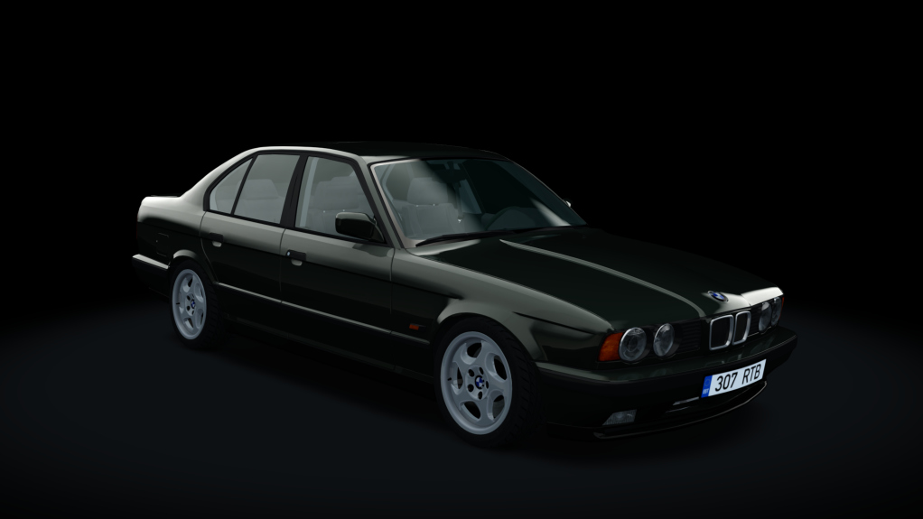 BMW E34 525TDS Drift, skin Diamond_Black_b