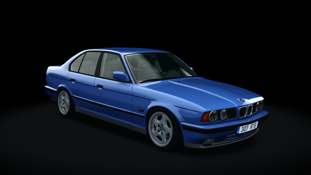 BMW E34 525TDS Drift, skin Estorial_Blau