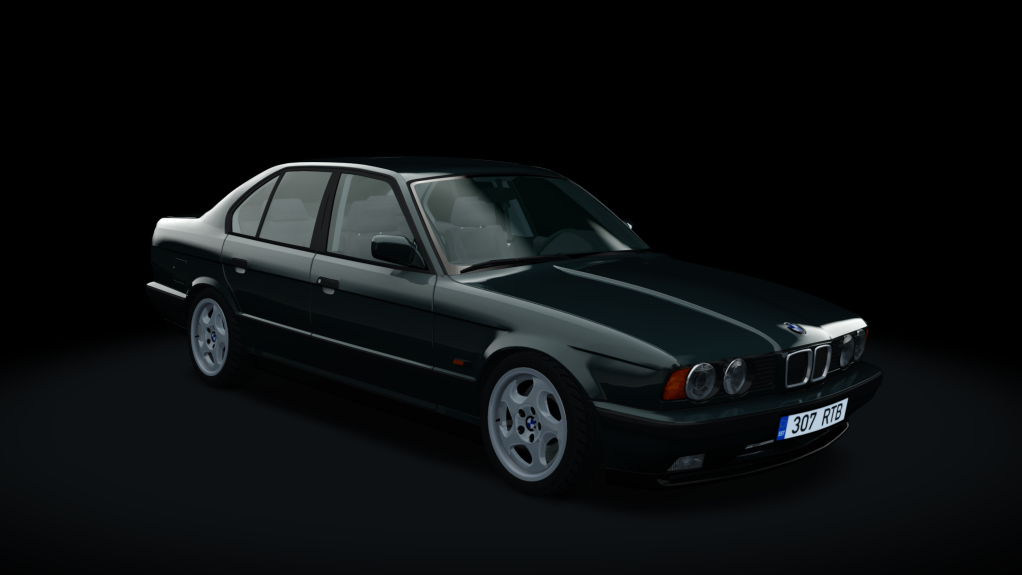 BMW E34 525TDS Drift, skin Oxford_Green_b