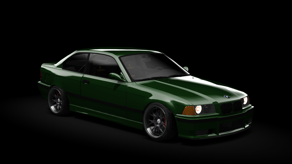 BMW E36 Mau5tang Pack 2.0, skin Green