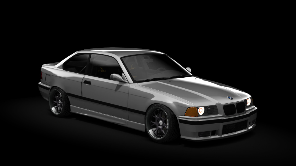 BMW E36 Mau5tang Pack 2.0, skin Grey