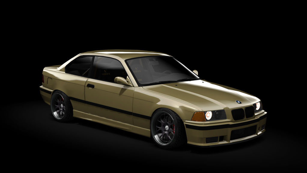 BMW E36 Mau5tang Pack 2.0, skin Marron