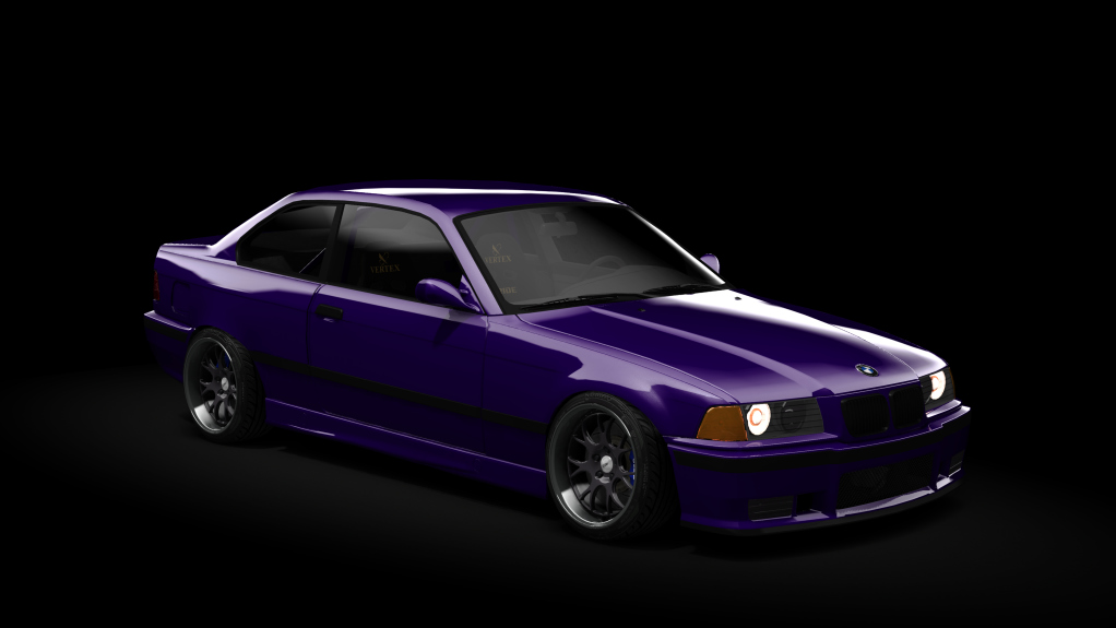 BMW E36 Mau5tang Pack 2.0, skin Purple