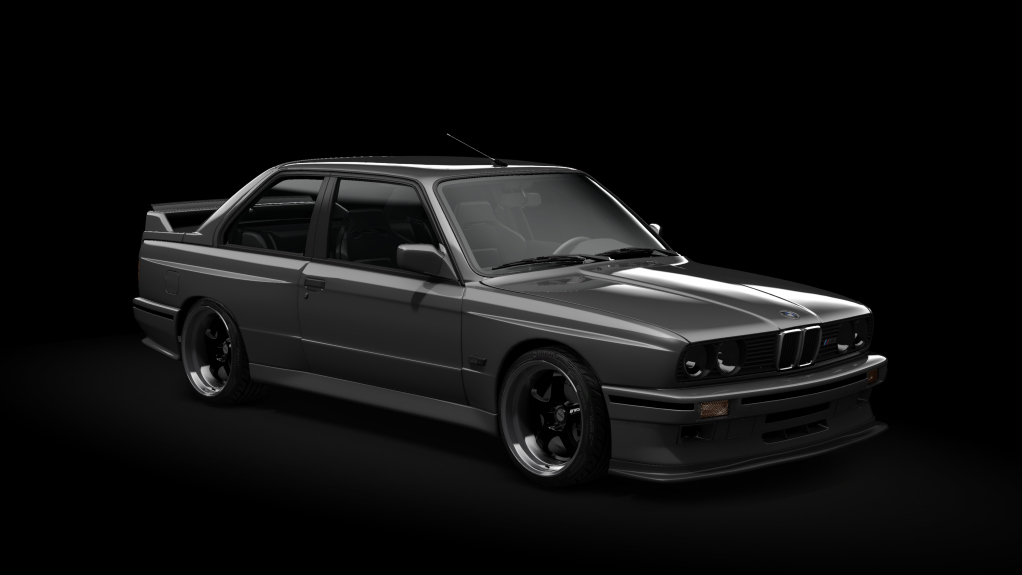 BMW M3 E30 Mau5tang Pack 2.0, skin Gris