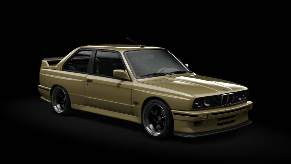 BMW M3 E30 Mau5tang Pack 2.0, skin Marron