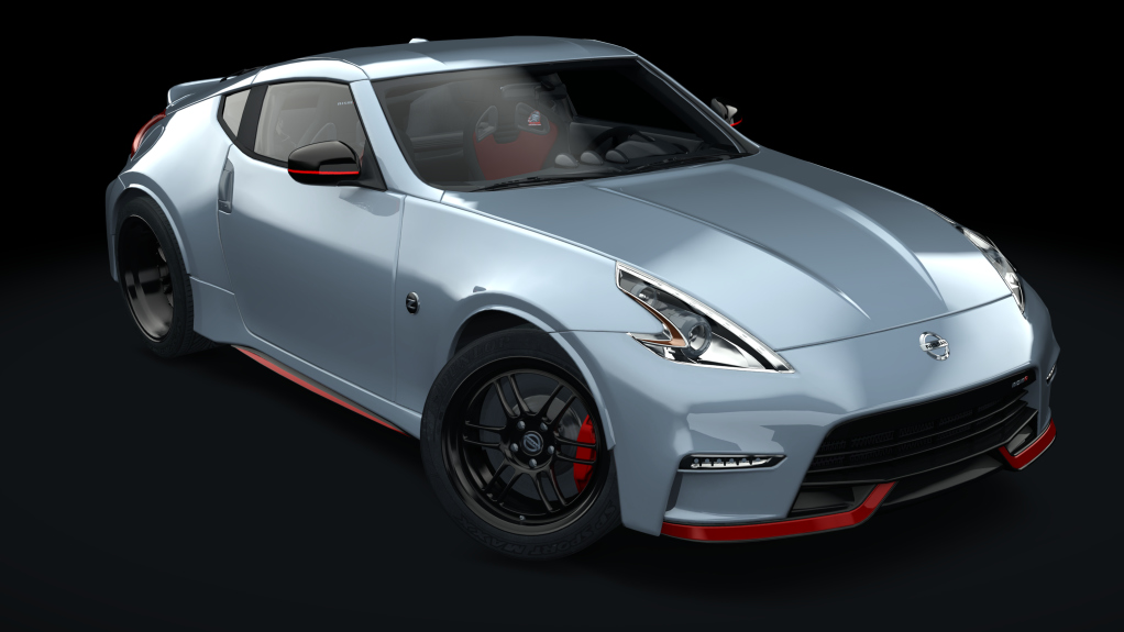 DBZ Low Power Nissan 370z Nismo, skin 03_brillant_silver_met