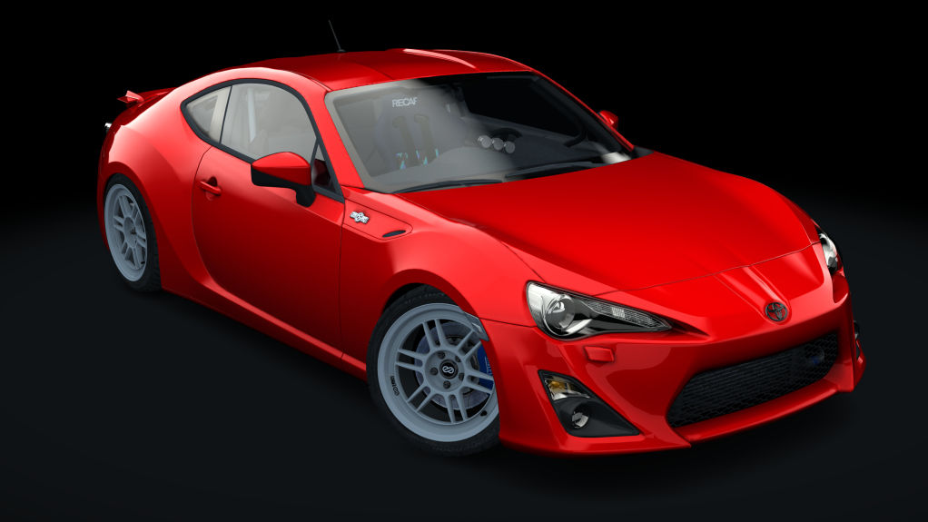 DBZ Low Power Toyota GT86, skin 5_itsdraik_AJ4_Super_Red