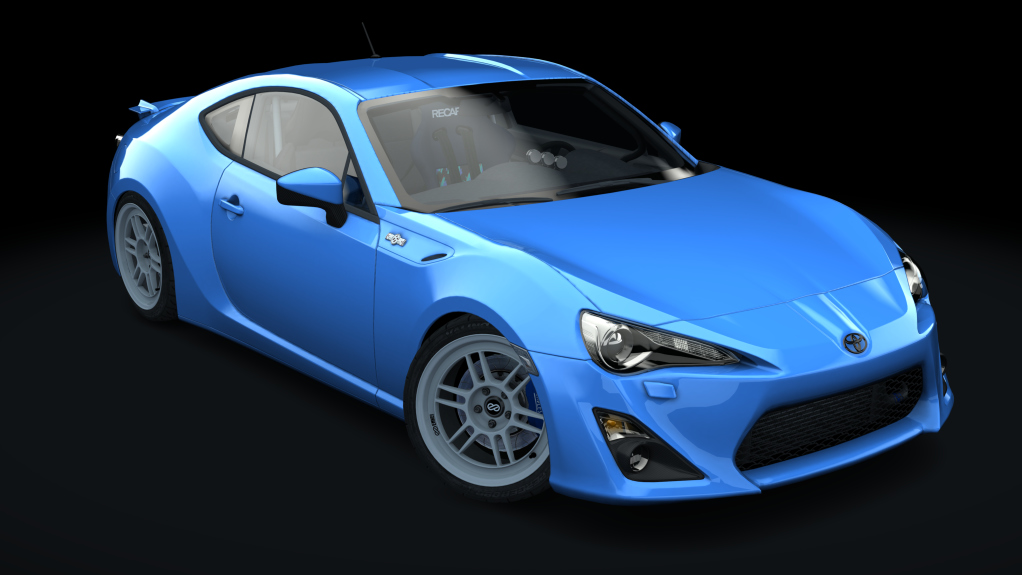 DBZ Low Power Toyota GT86, skin 7_itsdraik_BN5_Light_Bluish_Silver