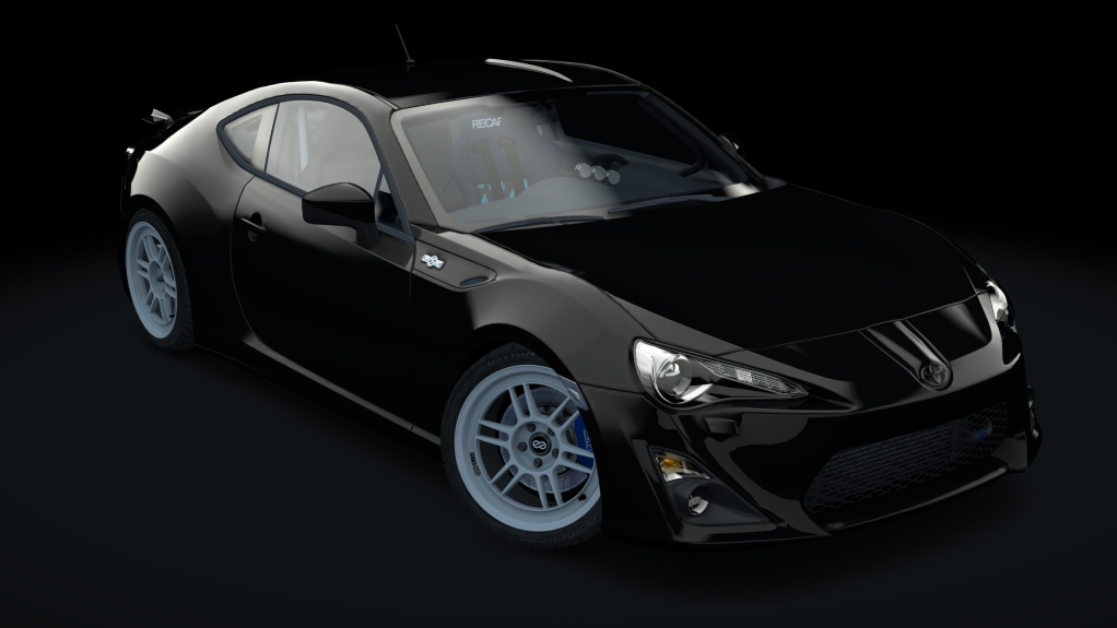 DBZ Low Power Toyota GT86, skin 9_itsdraik_KH3_Black