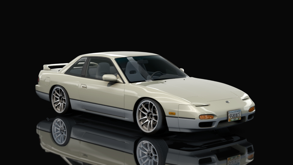 DWG Nissan 240sx Coupe alldrift lowhp, skin Two_Tone_Cream