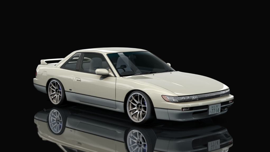 DWG Nissan Silvia PS13 alldrift lowhp, skin Two_Tone_Cream